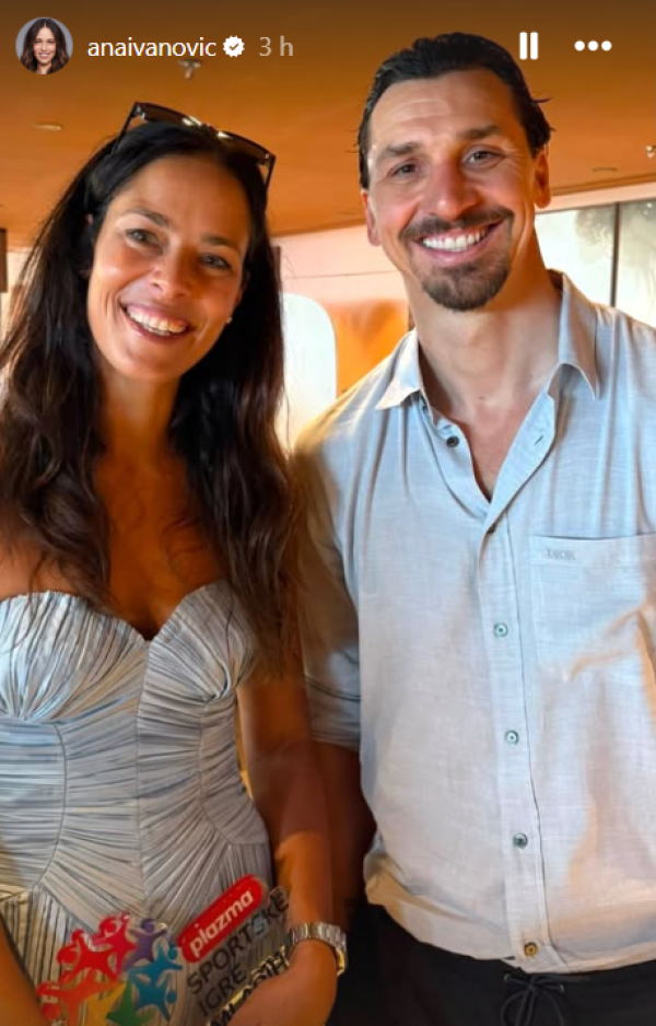 Ana Ivanović i Zlatan Ibrahimović