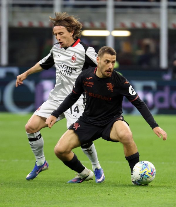 Luka Modrić AC Milan Nikola Vlašić Torino