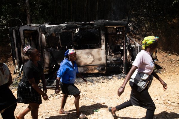 Napad bandi na Haitiju