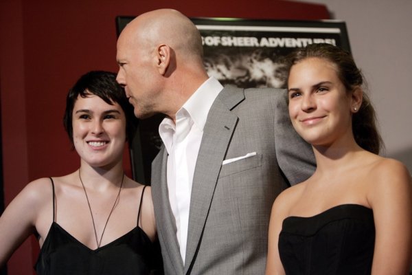 Rumer, Bruce i Tallulah Willis