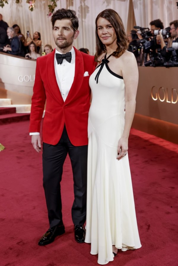 Adam Scott sa suprugom Naomi