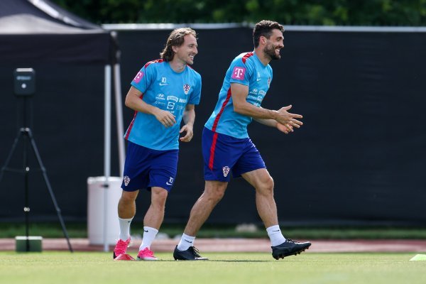 Luka Modrić i Mateo Kovačić