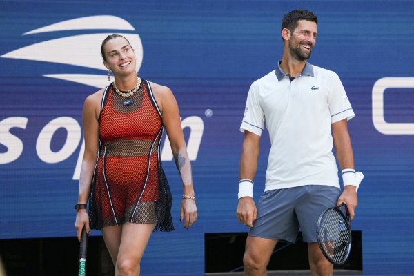 Arina Sabalenka i Novak Đoković