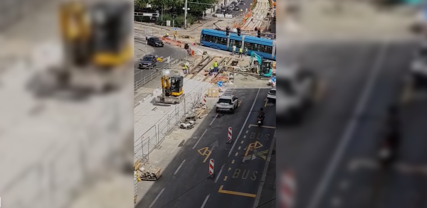 Radovi na križanju Zvonimirove i Šubićeve