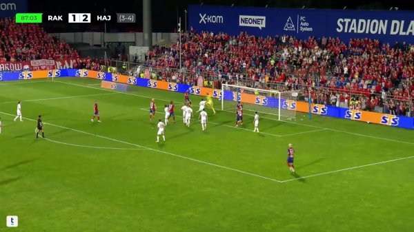 Pogledajte šokantan gol! Hajduk je bio na korak od grupne faze, a onda je u 88. bivši igrač Dinama zabio za produžetke