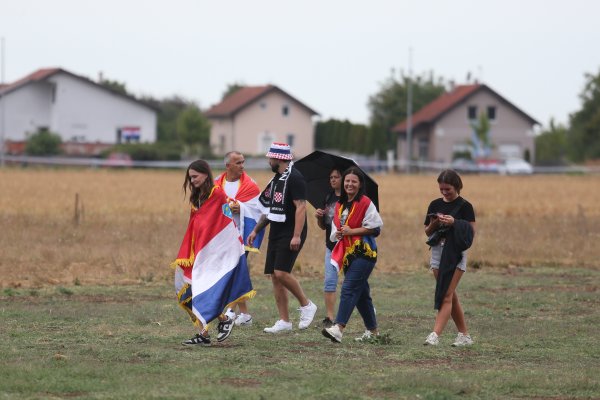 Dolazak ljudi u Vukovar zbog koncerta