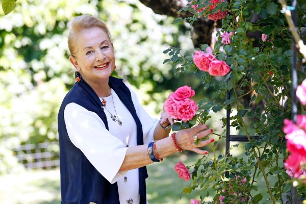 Ksenija Urličić u svom vrtu koji je bio njezino utočište