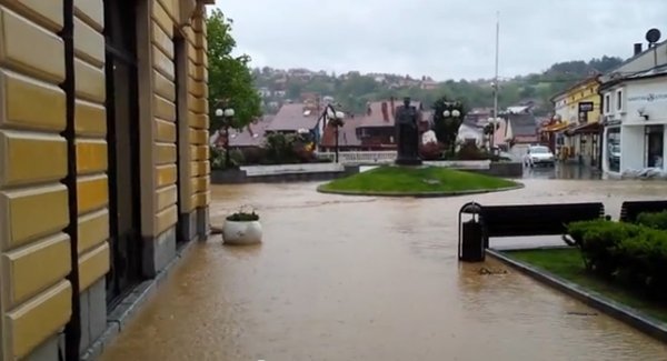 Poplavljeno Valjevo