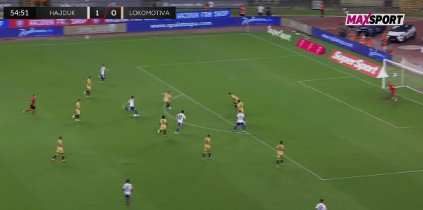 Nakon četiri asistencije stigao je i prvijenac: Pogledajte golčinu nove zvijezde Hajduka