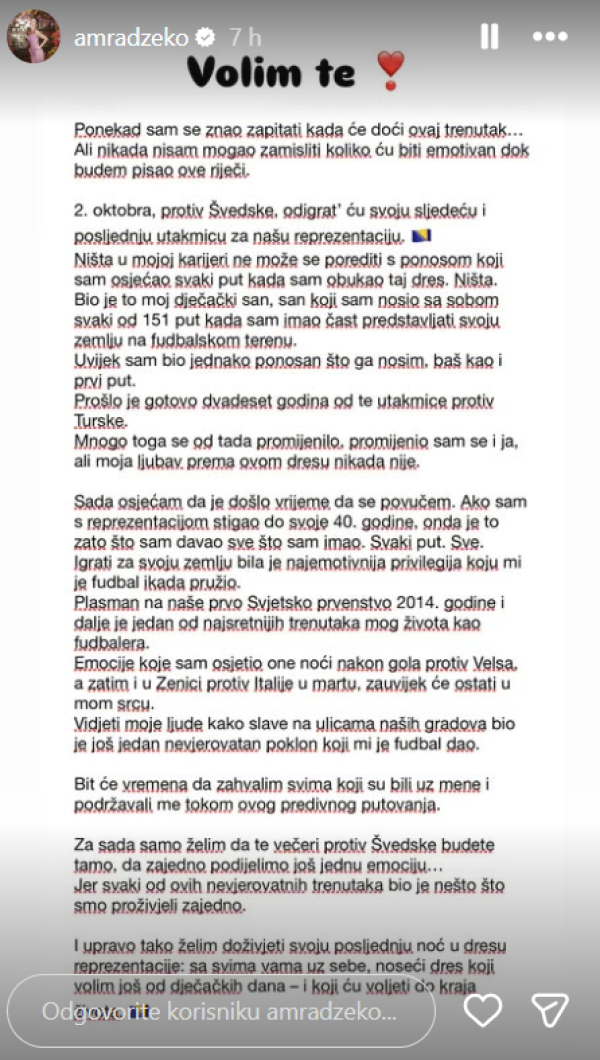 Amra Džeko instagram
