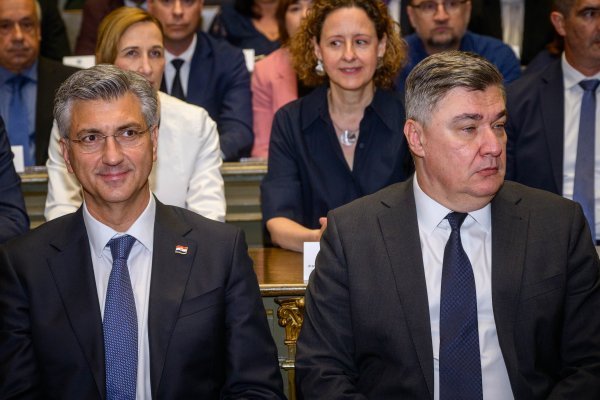 Andrej Plenković i Zoran Milanović