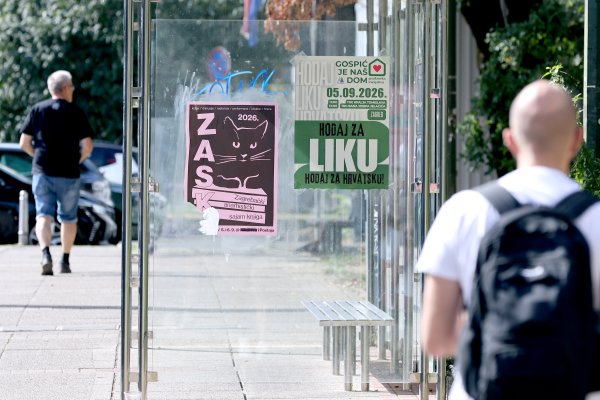 Plakati pozivaju na prosvjed za Liku