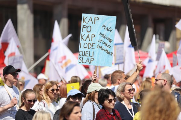 Posljednji veliki sindikalni prosvjed