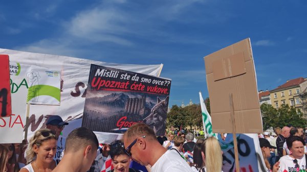 Prosvjed za Liku