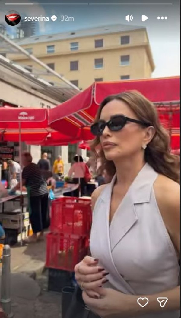 Severina kreće prema prosvjedu