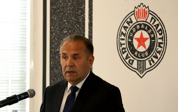 Rasim Ljajić kao predsjednik FK Partizan