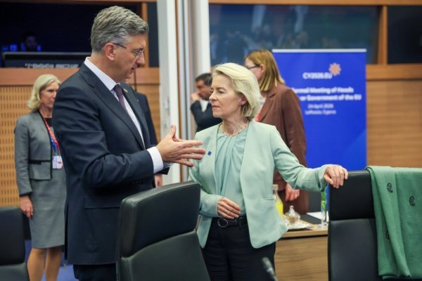 Andrej Plenković i Ursula von der Leyen