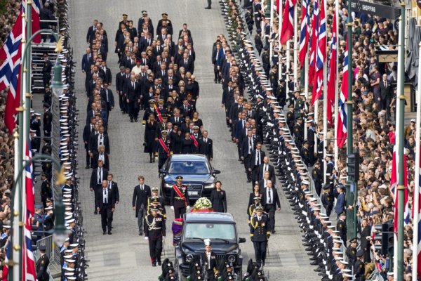 Sprovod norveškog kralja Haralda