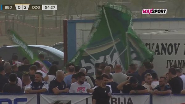 Sudac Bel morao je zaustaviti utakmicu Bedema i Dinama, ljudi su napuštali tribine