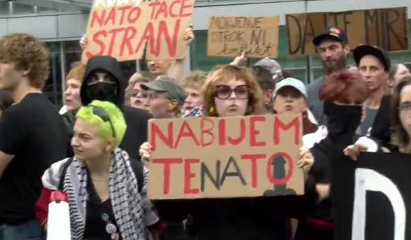 Burno u Ljubljani, prosvjednici spremaju 'doček' izraelskom ministru: 'Spalite NATO!'