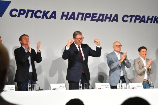 Darko Glisic, Aleksandar Vucic, Milos Vucevic, Ana Brnabic