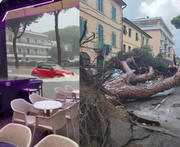 VIDEO Dvoje poginulih u snažnom nevremenu u Italiji, upozorenja i dalje na snazi