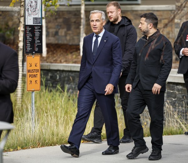 Mark Carney i Volodimir Zelenski