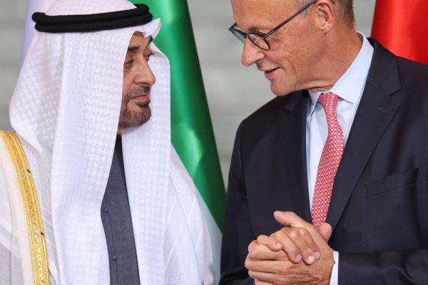 Sheikh Mohamed bin Zayed Al Nahyan, Friedrich Merz