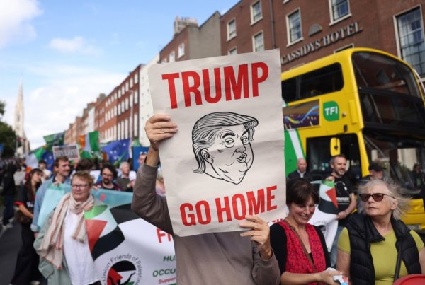 Bilo je i prosvjeda zbog Trumpova dolaska