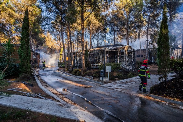 Posljedice požara u resortu Gava na Braču