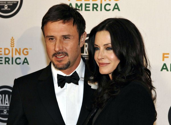 David Arquette i Courteney Cox 2009. godine