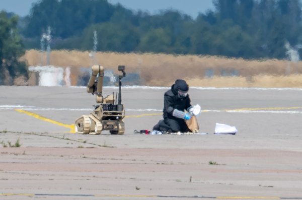 Napad na ukrajinski Antonov u zračnoj luci Leipzig-Halle