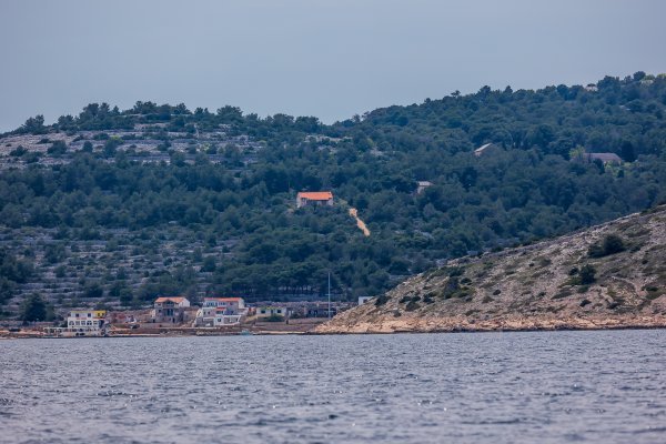 Pogled na otok Žirje