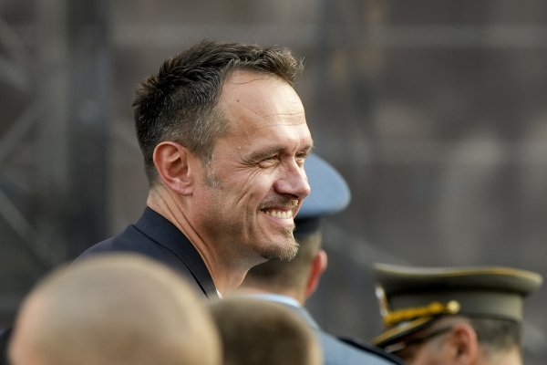 Željko Rebrača na Dodikovoj ceremoniji u Mrkonjić Gradu