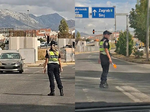 Simpatična policajka iz Solina ponovno osvaja mreže: 'Žena, majka, kraljica raskrižja'