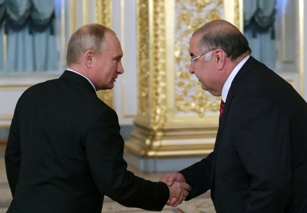 Vladimir Putin i Ališer Usmanov