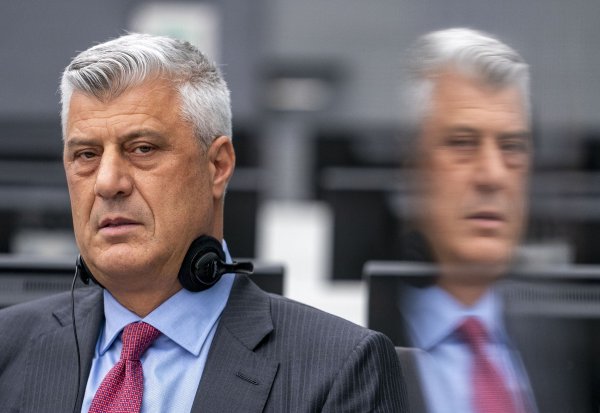 Hashim Thaci na haškom saslušanju