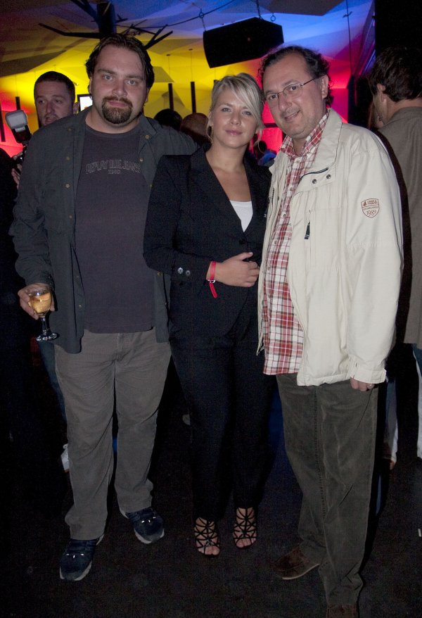 Matija Jakšeković, Ana Begić Tahiri i Željko Duvnjak 2009. godine
