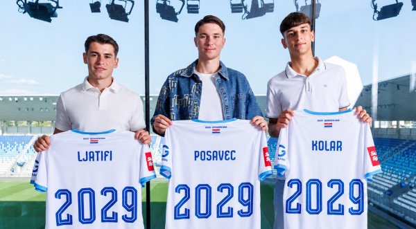 Osijek zaključao budućnost: Trojica velikih talenata potpisala do 2029. godine