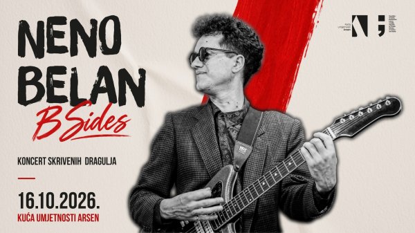 Koncertom 'Neno Belan B Sides' počinje nova sezonu u Arsenu