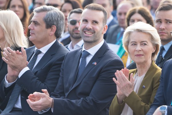 Milojko Spajić i Ursula von der Leyen
