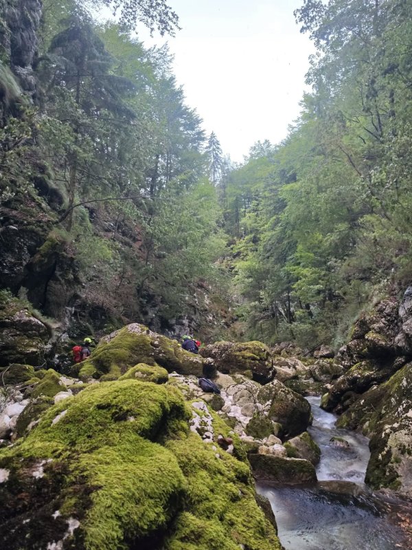 Tragedija kod slapa u Bohinju: Otac poginuo, teško ozlijeđeno dijete helikopterom prevezeno u bolnicu