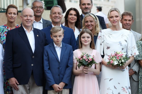 Princeza Charlene pokazala nježniju modnu stranu: Ova haljina izgleda poput vrta