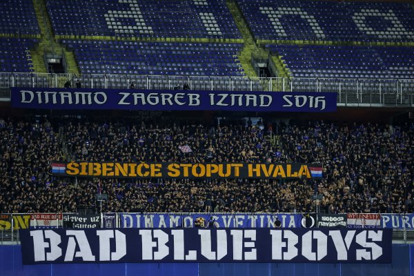 'Šibeniče stoput hvala': Pogledajte što su Bad Blue Boysi napravili u 35. minuti