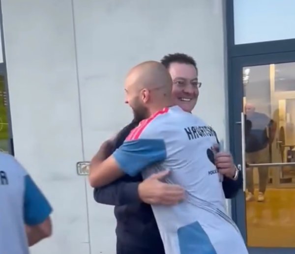 Mišković dan nakon crvenog kartona sreo Mišića: Pogledajte što mu je rekao