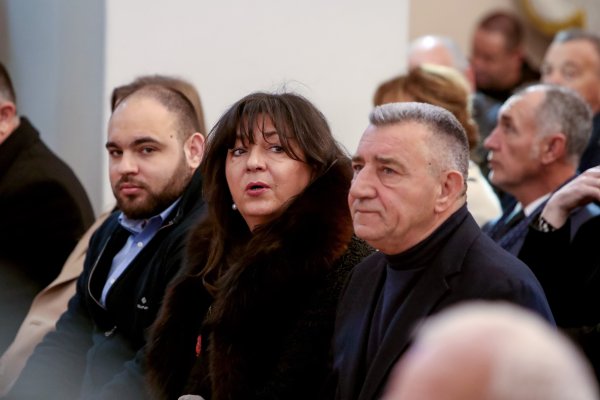 Ante Gotovina, supruga Dunja i sin Ante