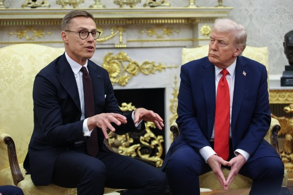 Alexander Stubb i Donald Trump