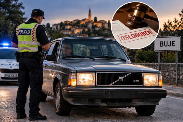 Policija ga zaustavila u Hrvatskoj bez registarskih pločica, a sud ga oslobodio: Presudio je nevjerojatan detalj