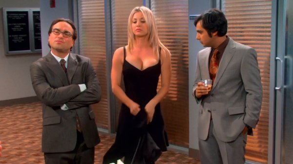 Leonard, Penny i Raj