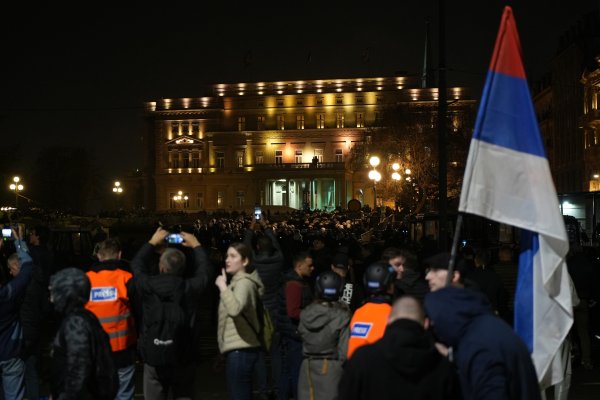 Prosvjed studenata protiv Vučića u Beogradu